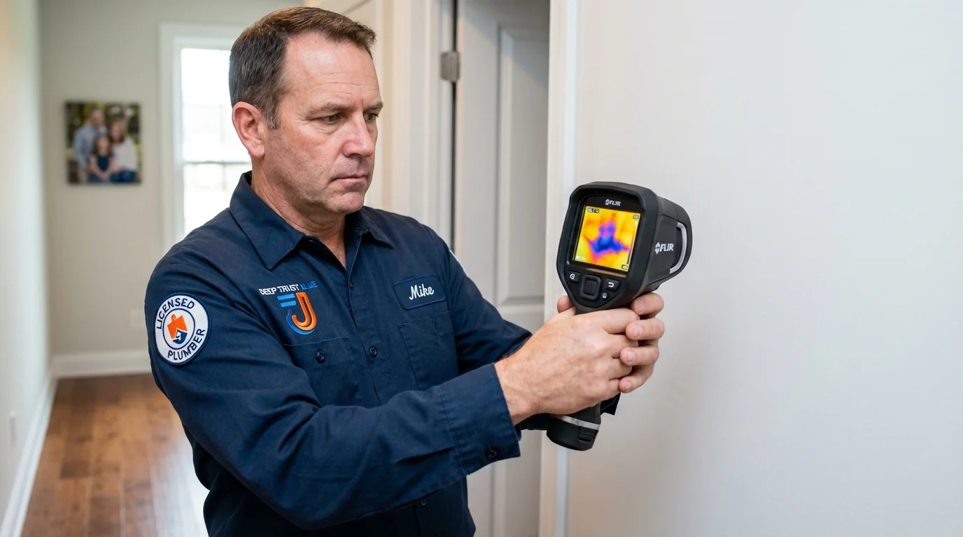 Thermal imaging leak detection by Johns Plumbing LLC in El Mirage